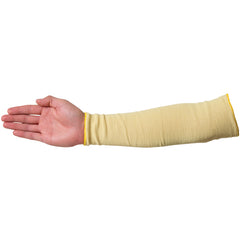 Arm Protection - Kevlar 16″ Standard Weight 2-Ply Knit Sleeve Kevlar Outer/Cotton Inner Without Thumb Hole - Benchmark Tooling