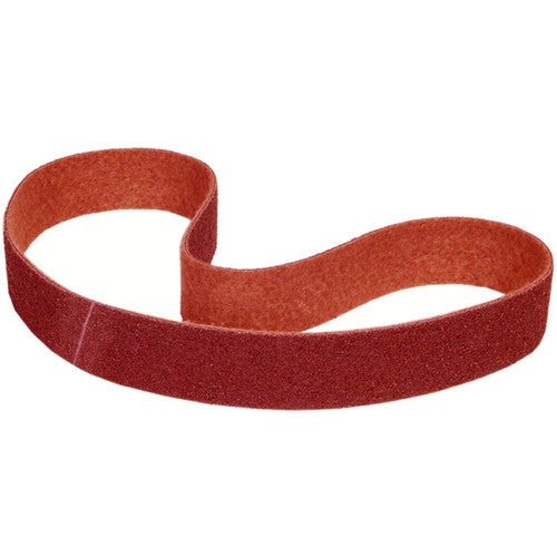 1″ × 42″ Non-Woven Narrow Belt Aluminum Oxide Rapid Prep Medium Grit - Benchmark Tooling