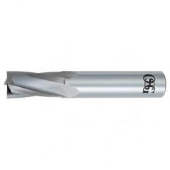 1" Dia. - 4" OAL - Bright CBD - Slow Spiral HP End Mill - 4 FL - Benchmark Tooling
