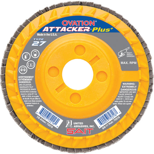 ‎OVAT ATTACK+4-1/2X7/8 80G - Exact Industrial Supply