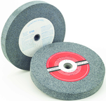 10" - 36 Grit - Aluminum Oxide - Grinding Wheel - 1" Face - 1" Arbor - Benchmark Tooling