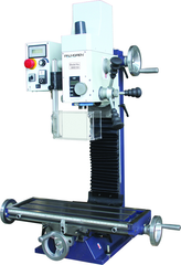 14" Gear Head Milling Machine, Variable Speed, 1.25HP, 120V, 1PH - Benchmark Tooling