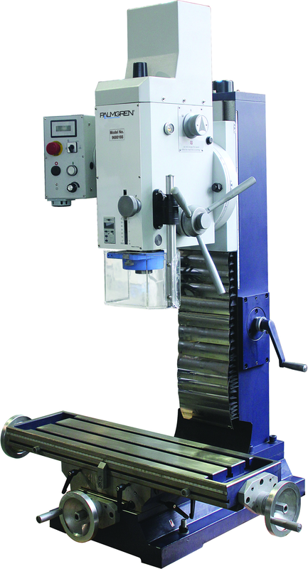 20" Gear Head Milling Machine, Variable Speed, 3HP, 240V, 1PH - Benchmark Tooling