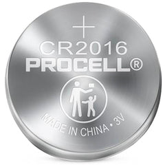 ‎PC2016 3V Lithium Coin Batteries-Priced per Sheet of 5 - 4 Sheets Min. (20 Batteries) - Benchmark Tooling