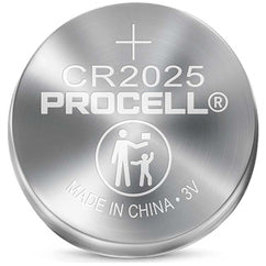 ‎PC2025 3V Lithium Coin Batteries-Priced per Sheet of 5 - 4 Sheets Min. (20 Batteries) - Benchmark Tooling