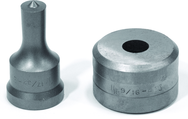 PD19/32; 19/32" Round Punch & Die Set - Benchmark Tooling
