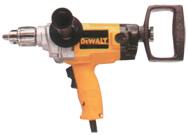 #DW130V - 9.0 No Load Amps - 0 - 550 RPM - 1/2'' Keyed Chuck - D-Handle Reversing Drill - Benchmark Tooling