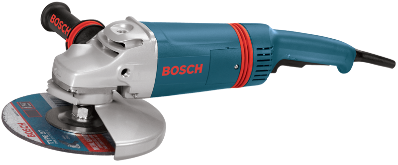 #1893-6 - 9'' Wheel Size - 6;000 RPM - Corded Angle Grinder - Benchmark Tooling