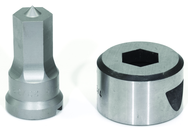 PDH23/32; 23/32" Hex Punch & Die Set - Benchmark Tooling
