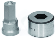 PDH9/16; 9/16" Hex Punch & Die Set - Benchmark Tooling