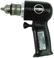 #FP3050 - 3/8'' Chuck Size - Non-Reversing - Air Powered Drill - Benchmark Tooling