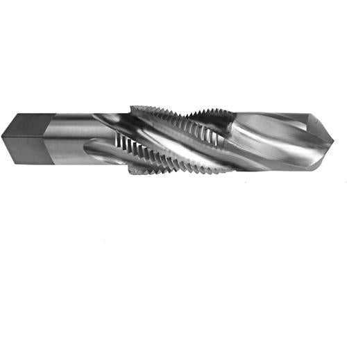 ‎1/8-27 NPTF 4FL GRD THD DRYSEAL COMBINED TAPER PIPE TAP & DRILL 18 - Exact Industrial Supply