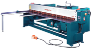 Sheet Metal Shear-with Package F - #LM1214-F; 14 Gauge Capacity (Mild Steel); 7.5HP Motor - Benchmark Tooling