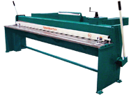 Sheet Metal Shear-Manual - #SK1020; 20 Gauge Capacity (Mild Steel) - Benchmark Tooling