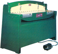 Hydraulic Sheet Metal Shear - #NH3612; 12 Gauge Capacity (Mild Steel); 3HP Motor - Benchmark Tooling