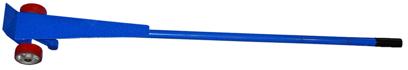 6' Steel Handle Prylever Bar - Usable nose plate 6"W x 3"L - Powder coat blue finish - Capacity 5,000 lbs - Benchmark Tooling