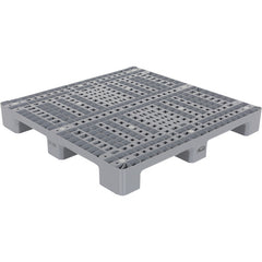 Plastic Pallet 13000 lb 47.5 × 47.5 - Exact Industrial Supply