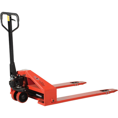 Super Low Pallet Truck-2200 lb 33 × 44 - Exact Industrial Supply