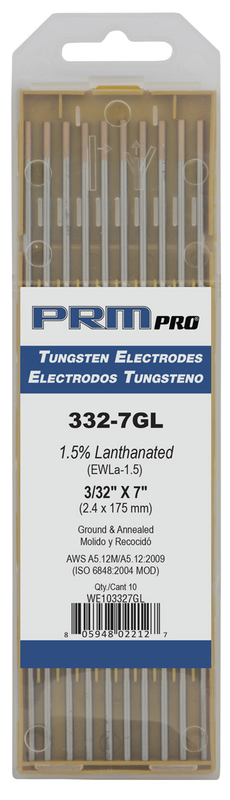 18-7GL 7" Electrode 1.5% Lanthanated - Benchmark Tooling