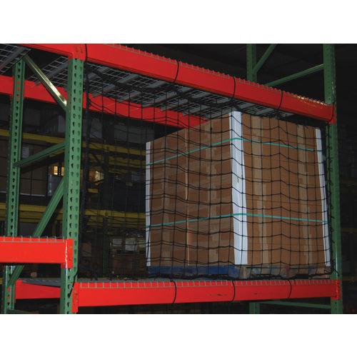 Nylon Pallet Rack Netting 123 × 96″ - Exact Industrial Supply