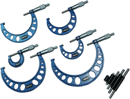 0-6" .0001" Outside Micrometer Set - Benchmark Tooling