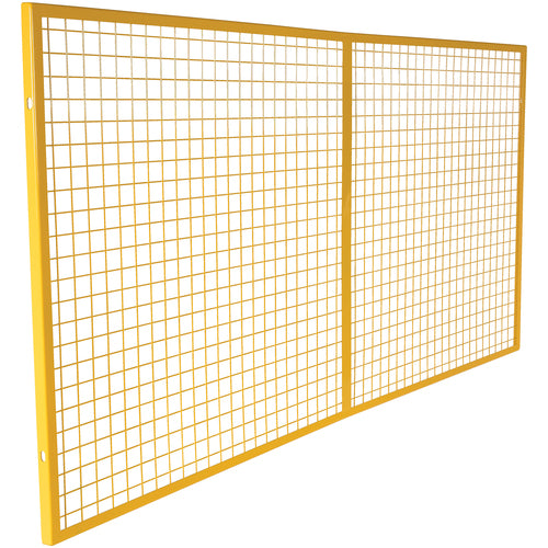 Pallet Rack Back Guard 108 × 48.5 - Exact Industrial Supply