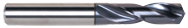 1/4 Dia. - 79mm OAL-TiAlN Coated-Carbide-Short Length High Performance Drill - Benchmark Tooling