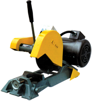 Abrasive Cut-Off Saw - #K8B-3; Takes 8" x 1/2" Hole Wheel (Not Included); 3HP; 3PH; 220/440V Motor - Benchmark Tooling