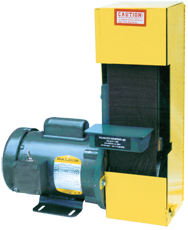 Belt Sander-with Dust Collector & Stand - #S4SV; 4 x 36'' Belt; 1/2HP; 1PH Motor - Benchmark Tooling