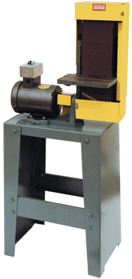 Belt Sander - #S6MW-1; 6 x 48" Belt; 3HP; 220V; 1PH Motor - Benchmark Tooling