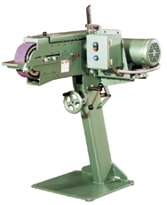 Belt Grinder - #17313; 3 x 79'' Belt; 3HP; 3PH; 220V Motor - Benchmark Tooling