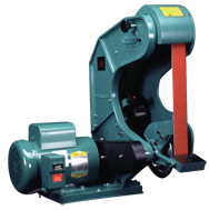 Belt Grinder - #760MC200B; 1-1/2 x 60'' Belt; 2HP; 3PH; 230V Motor - Benchmark Tooling