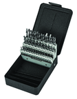 60 Pc. #1 - #60 Wire Gage HSS Bright Screw Machine Drill Set - Benchmark Tooling
