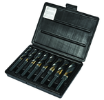 8 Pc. Cobalt Reduced Shank Drill Set - Benchmark Tooling