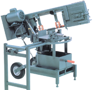 Horizontal Mitre Bandsaw - #2000; 9 x 14'' Capacity; 1.5HP; 1PH; 220V Motor - Benchmark Tooling