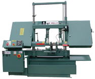 Wet Horizontal Bandsaw - #F-16-1; 16 x 20'' Capacity; 7.5HP; 3PH; 230V Motor - Benchmark Tooling