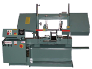 Column Type Horizontal Bandsaw - #W-91; 9 x 18'' Capacity; 3HP; 3PH; 230V Motor - Benchmark Tooling