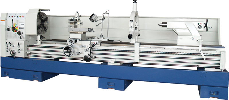 Large Spindle Hole Lathe - #33680 - 33'' Swing - 80'' Between Centers - 15 HP Motor - Benchmark Tooling