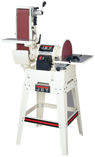 6" x 48" Belt and 12" Disc Floor Standing Combination Sander 1-1/2HP 115/230V; 1PH - Benchmark Tooling