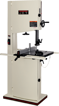 Woodworking Vertical Bandsaw-With Closed Base - #JWBS-14CS; 3/4HP; 1PH; 115/230V Motor - Benchmark Tooling