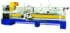 Geared Head Lathe - #244120 23-5/8'' Swing; 120'' Between Centers; 15HP Motor - Benchmark Tooling