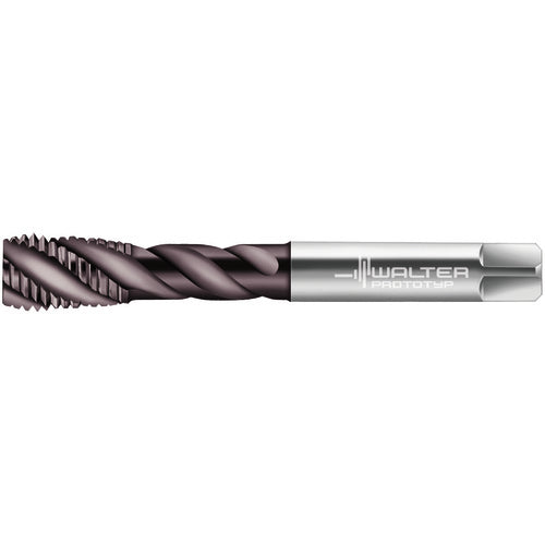 M22x1.5 6HX 4 Flute HSS THL Spiral Flute Tap - Exact Industrial Supply