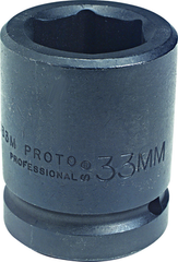 Proto® 1" Drive Impact Socket 32 mm - 6 Point - Benchmark Tooling