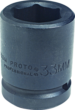 Proto® 1" Drive Impact Socket 27 mm - 6 Point - Benchmark Tooling