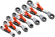 Proto® Tether-Ready 7 Piece Offset Double Box Reversible Ratcheting Metric Wrench Set - 6 & 12 Point - Benchmark Tooling