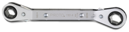 Proto® Offset Double Box Reversible Ratcheting Wrench 1/2" x 9/16" - 6 Point - Benchmark Tooling