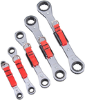 Proto® Tether-Ready 5 Piece Double Box Ratcheting Wrench Set - 6 & 12 Point - Benchmark Tooling