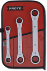 Proto® 3 Piece Ratcheting Box Wrench Set - 12 Point - Benchmark Tooling