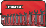 Proto® 11 Piece Black Oxide Short Combination Wrench Set - 12 Point - Benchmark Tooling