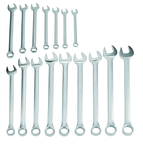 Proto® 16 Piece Satin Combination Wrench Set - 12 Point - Benchmark Tooling